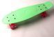 Пенни борд (Penny Board) 22" "Fish" со светящимися колесами, Фиолетовый