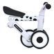 Біговел (велобіг) дитячий триколісний PROFI KIDS MBB 1013-4D з піно колесами EVA 6" та складаною конструкцією, Чорно-білий: зображення &mdash; 7
